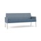 Lesro Mystic Lounge Reception Sofa, Silver, RS Rain Song Back, MD Titan Seat, RS Rain Song Arm Panels ML1601 - alternate 1